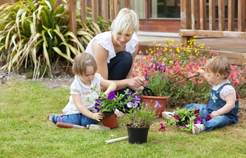 Worker safety and rights monitoring in landscaping operations